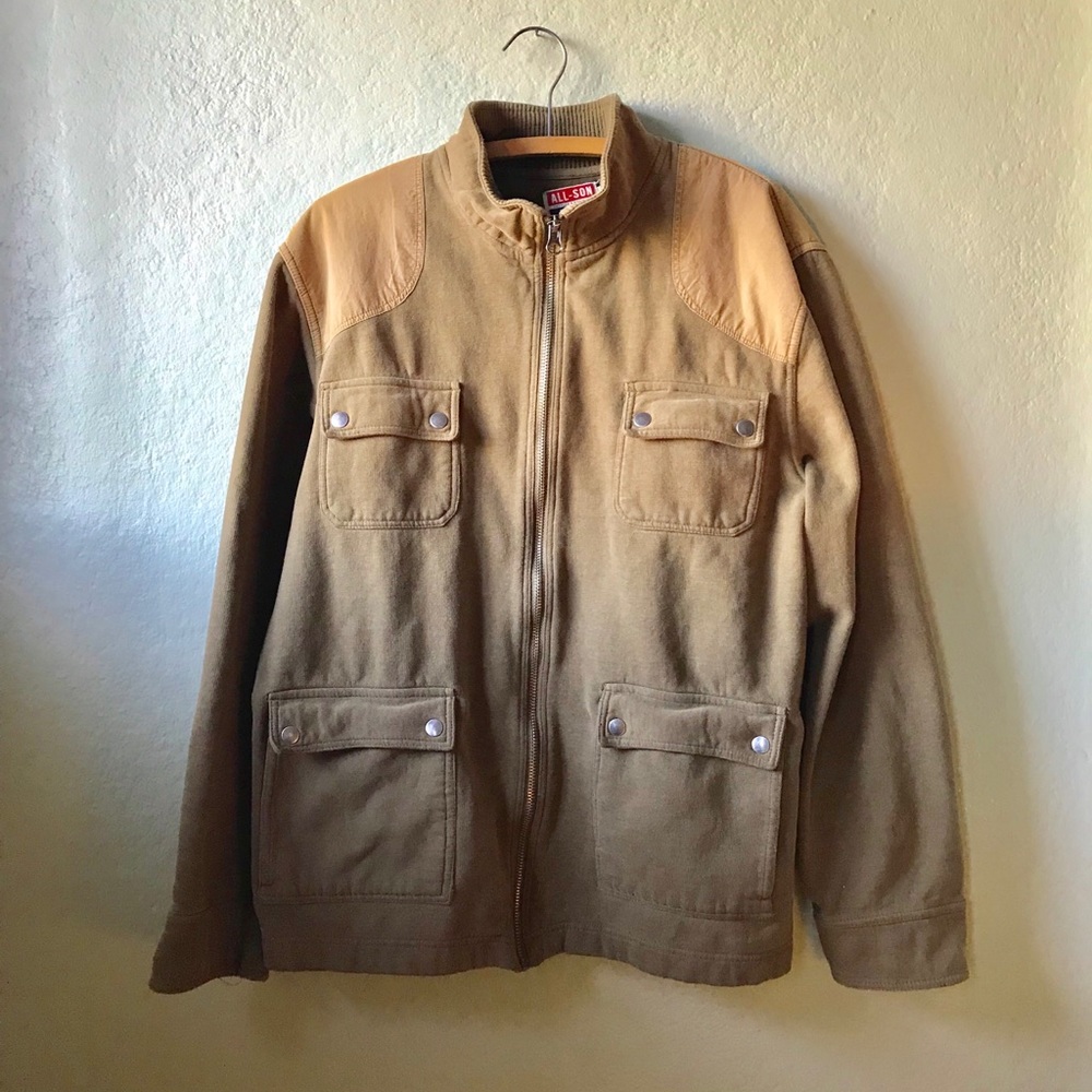 All-Son Knit Utility Jacket